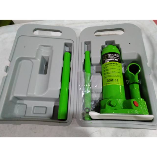 TEKIRO dongkrak botol 4ton hydraulic bottle jack ORIGINAL