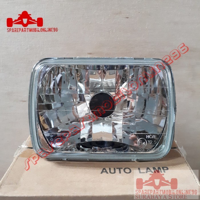 Lampu Reflektor 7 Inch Inci Kotak Persegi Kristal DEPO