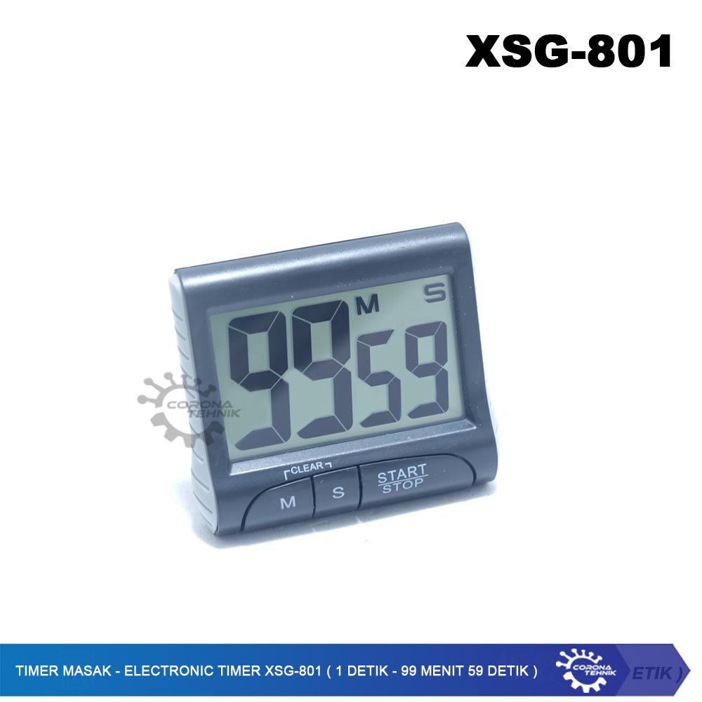 Electronic Timer XSG-801 ( 1 detik - 99 menit 59 detik ) - Timer Masak