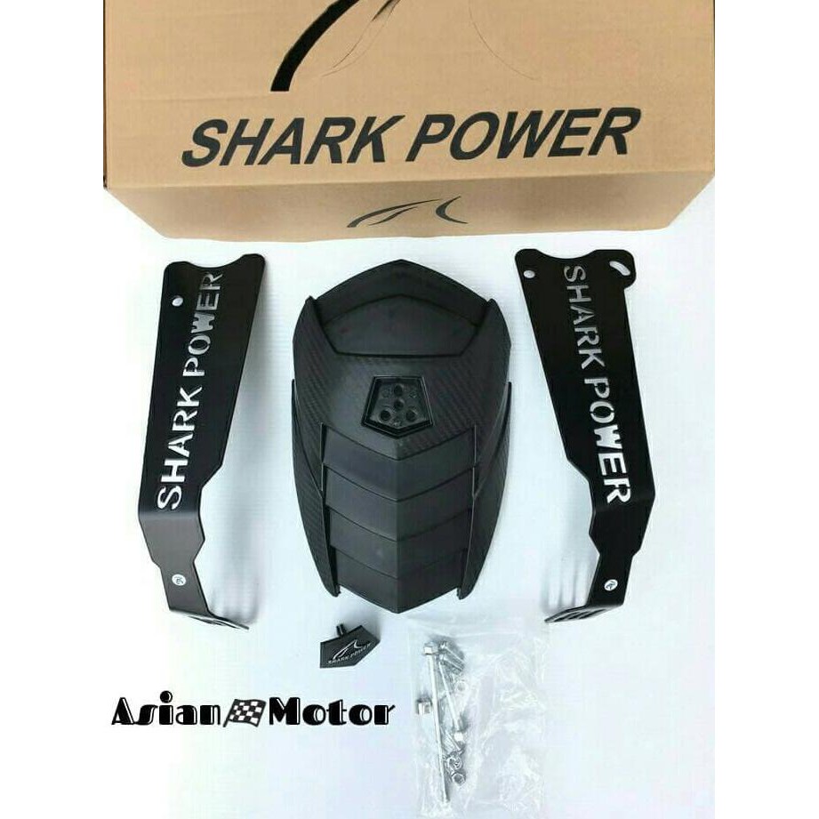 MudGuard Aerox 155 SHARK POWER/ MudGuard Shark Power Aerox 155 -KD250519-