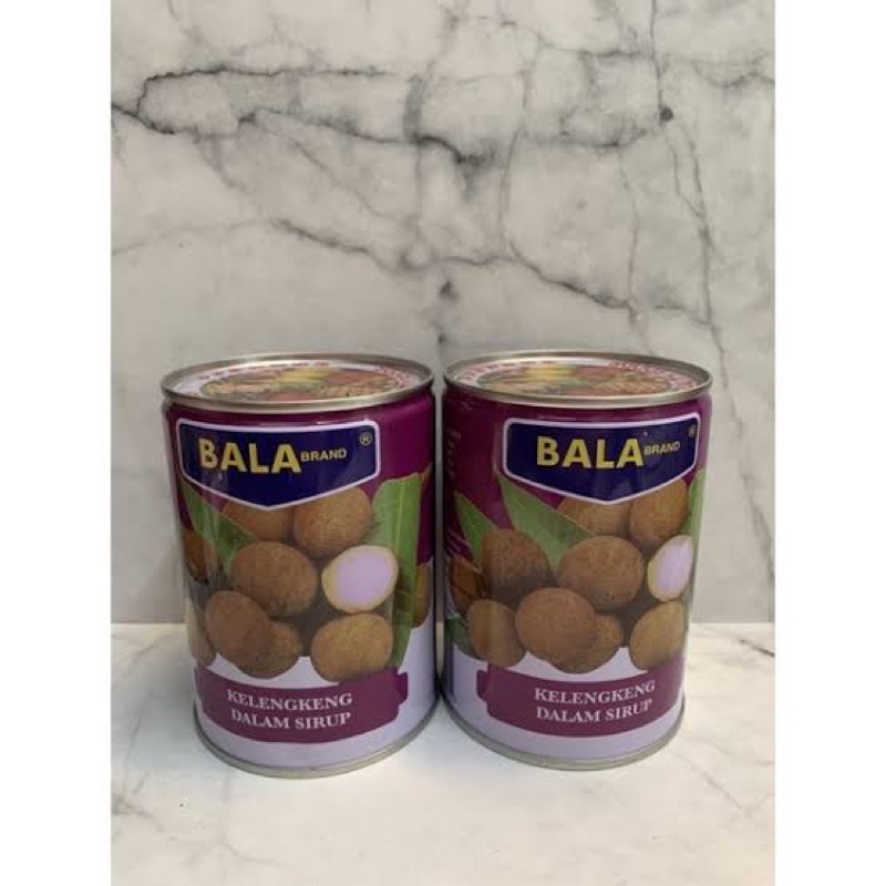 

BALA BRAND Longan Syrup Buah Kelenkeng Sirup Kaleng 565gr