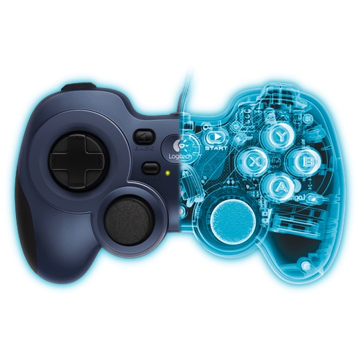 F310 Gamepad Gaya Konsol Logitech Gaming