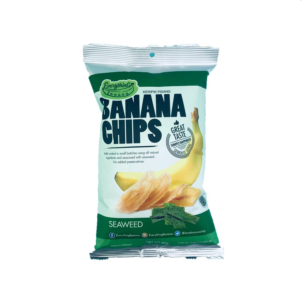 Everything Banana / Keripik Pisang / Banana Chips / 80g