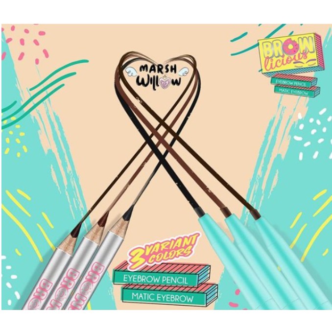 MARSHWILLOW BROWLICIOUS EYEBROW PENCIL