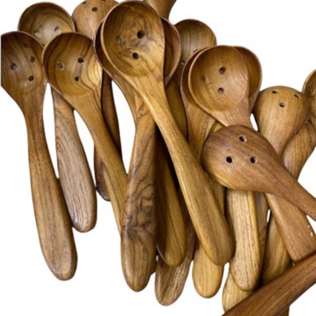 Wooden Spoon Filter / Sendok Kayu Saring