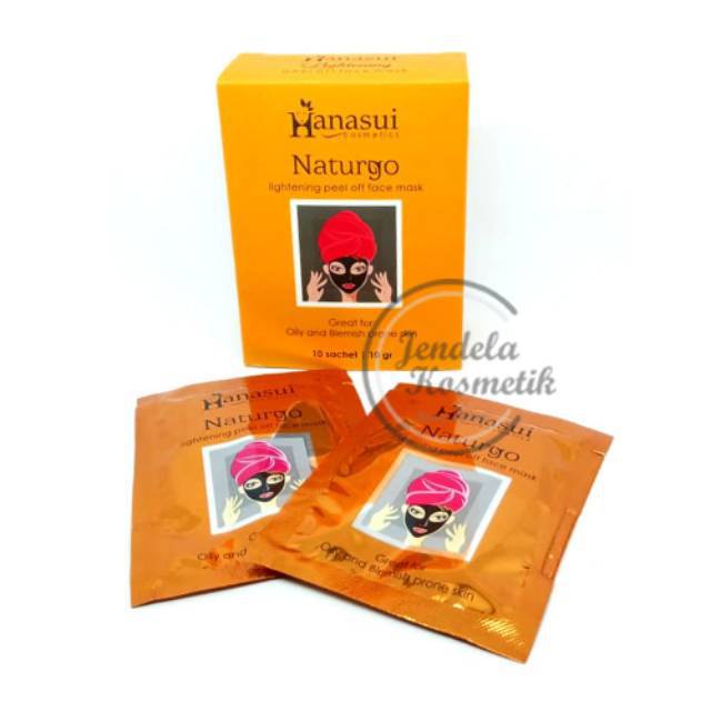 ⭐️ Jendela Kosmetik ⭐️ Masker Hanasui / Masker Naturgo / Naturgo / Hanasui Naturgo / Masker Muka / Masker black / Masker Gold ( 11 )