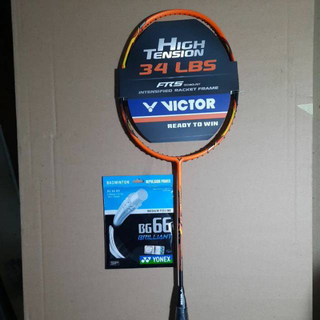 Raket Victor Hypernano X 60 H free BG 66 briliant