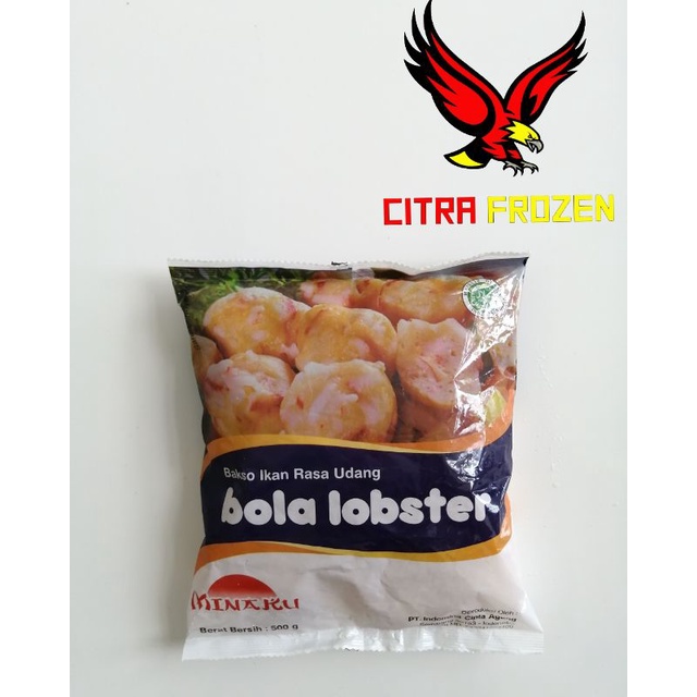 

Minaku bola lobster 500gr