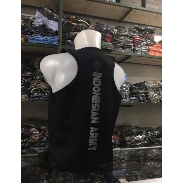KAOS SINGLET INDONESIA ARMY/KAOS SINGLET TNI/KAOS LORENG SINGLET