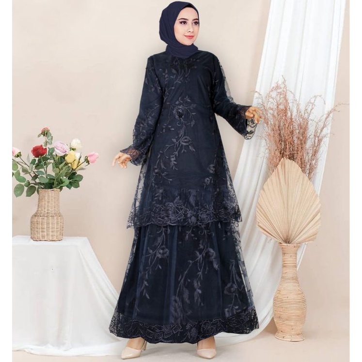 Gamis BURKAT MALAYSIA TILE NALAI // Gamis Burkat Terbaru 2021 // Gamis Terlaris