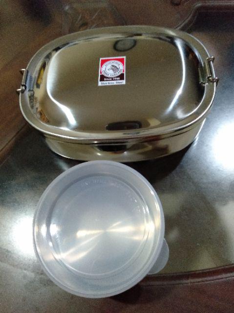 Zebra Stainless Lunch Box 16 Cm / Kotak Makan 152016