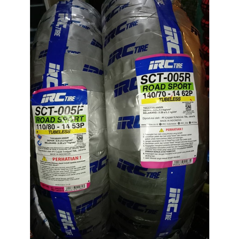 TERLARIS Ban motor AEROX IRC harga satuan