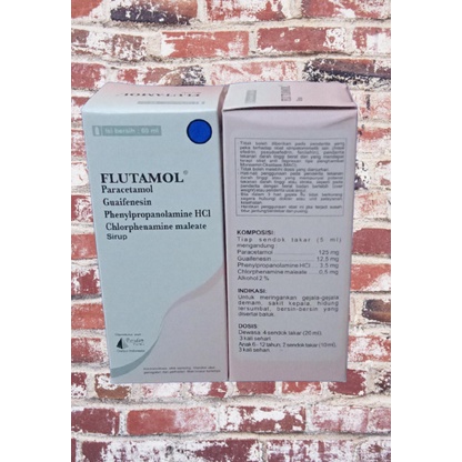 FLUTAMOL SIRUP 60 ML
