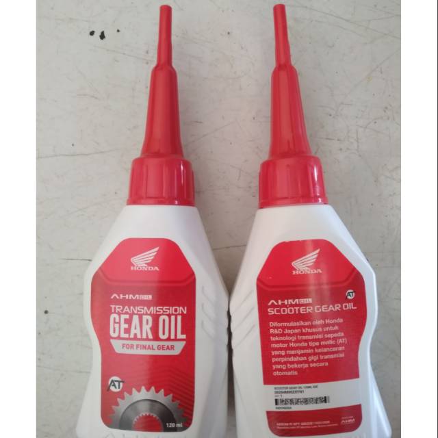 Oli gear/garda matic honda uk.120 ml.asli merk honda untuk semua motor matic honda beat.vario.scoopy