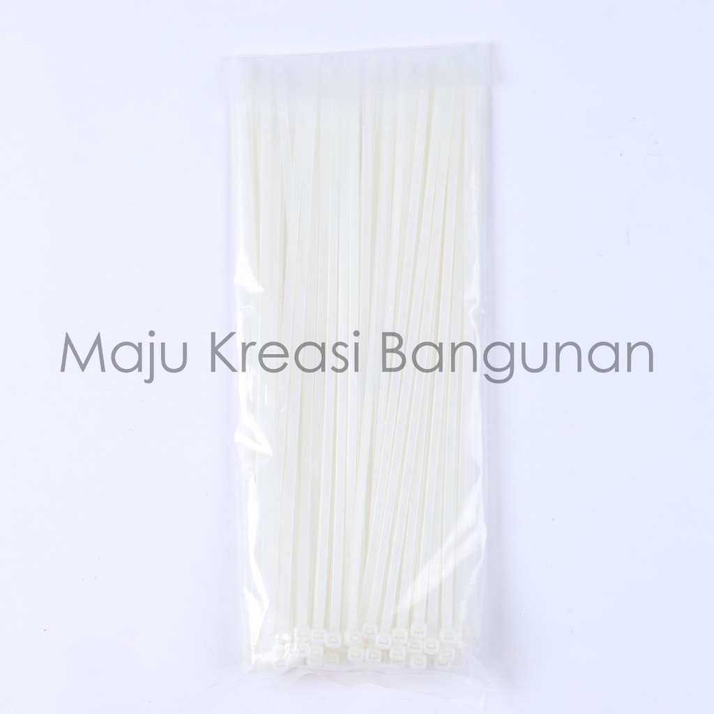 Kabel Ties 3,6 x 300mm Hitam Putih 300 mm 30cm 30 cm Cable Cableties