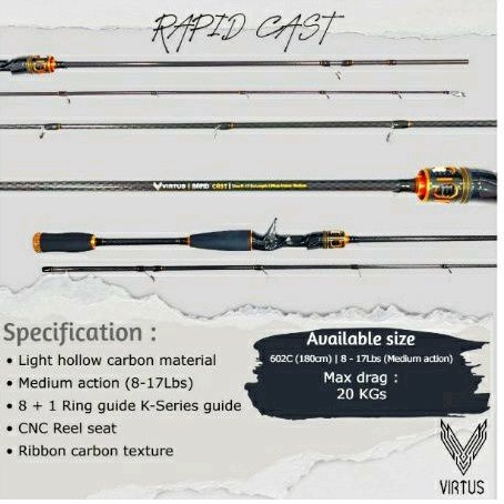 Joran BC Virtus Rapid Cast 180cm