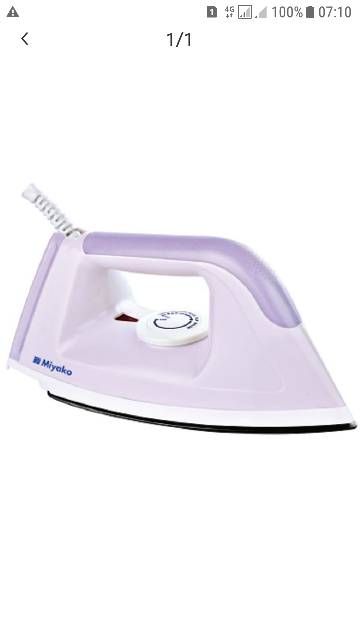 Setrika electric dry iron MIYAKO 1000 M / 1000M / 1008 M / 1008M