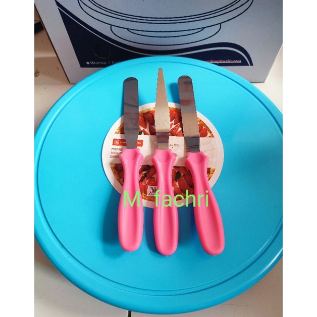 Paket dekor set meja puter set spatula