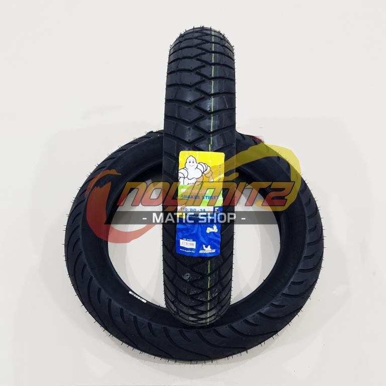 Ban Motor Tubeless Michelin Anakee Street 110/80 - 14