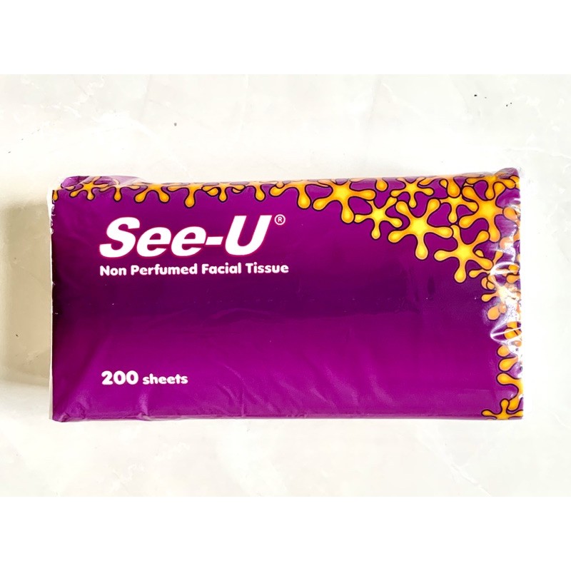 tissue see u star 200sheets (random)-2