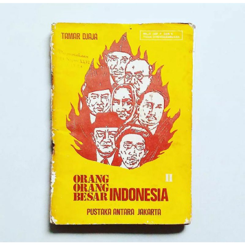 ORANG-ORANG BESAR INDONESIA JILID II Karya Tamar Djaja