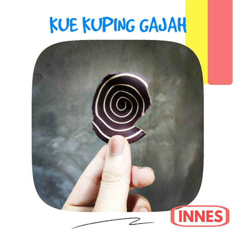 

Kuping Gajah / Kripik Coklat Kuping Gajah / Kue Kering