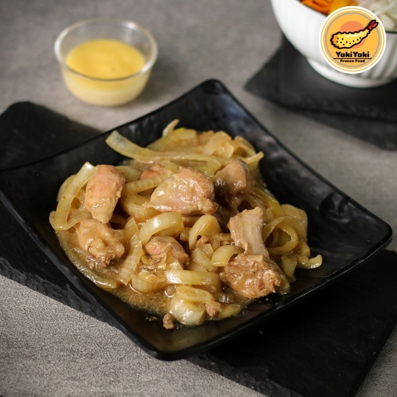 

YAKIYAKI CHICKEN TERIYAKI HOME MADE BENTO FROZEN FOOD 2-4 PORSI