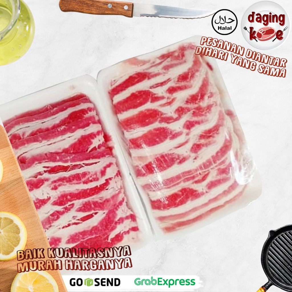 

DAGING YOSHINOYA BEEF SLICE US 500 gr DK179