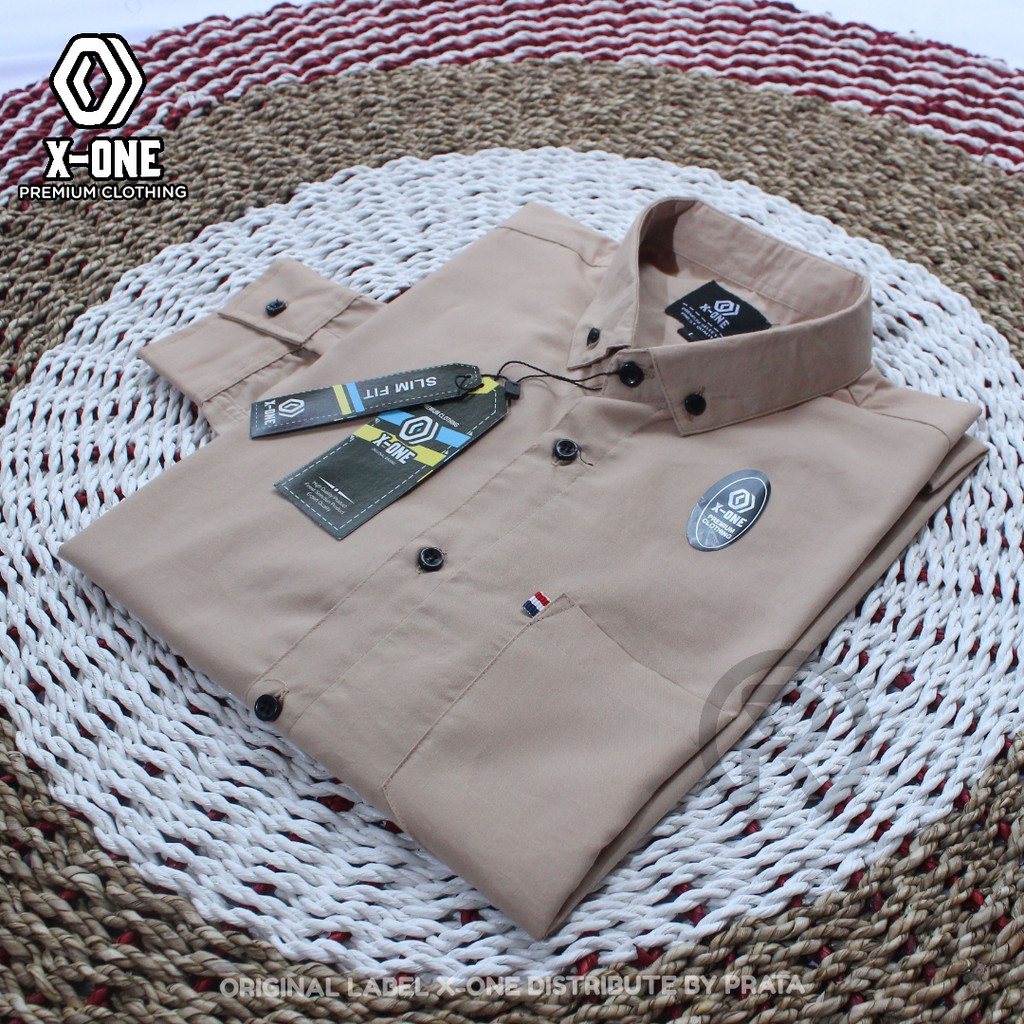 Kemeja Polos Pria Lengan Panjang Kemeja Pria Casual Distro Premium Quality Bukan Eighty Eight