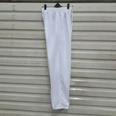 celana training putih dewasa/training putihpria/wanita MLXLXXL-1