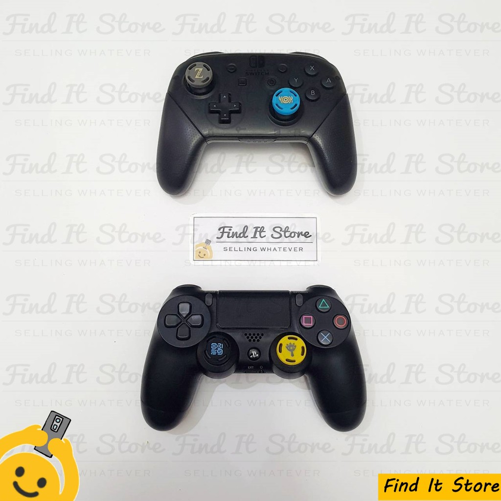 Zelda/Mario Analog Thumb Grip Cap Silicone Silikon Switch