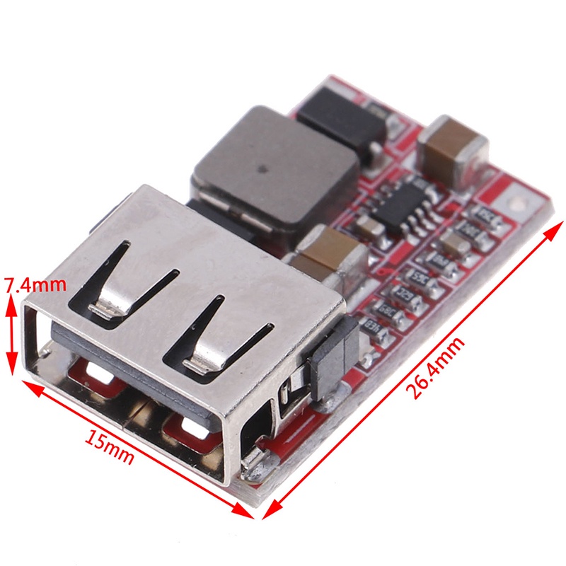 Modul step down power DC 6-24v 12V / 24v to 5V 3A USB output