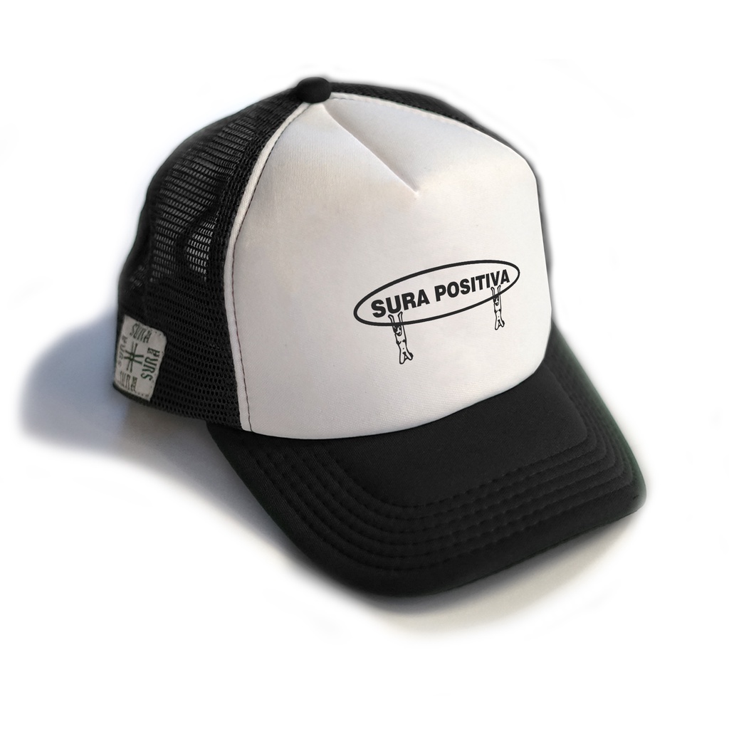 Sura Positiva - Trucker Hat (Vanya) Black White