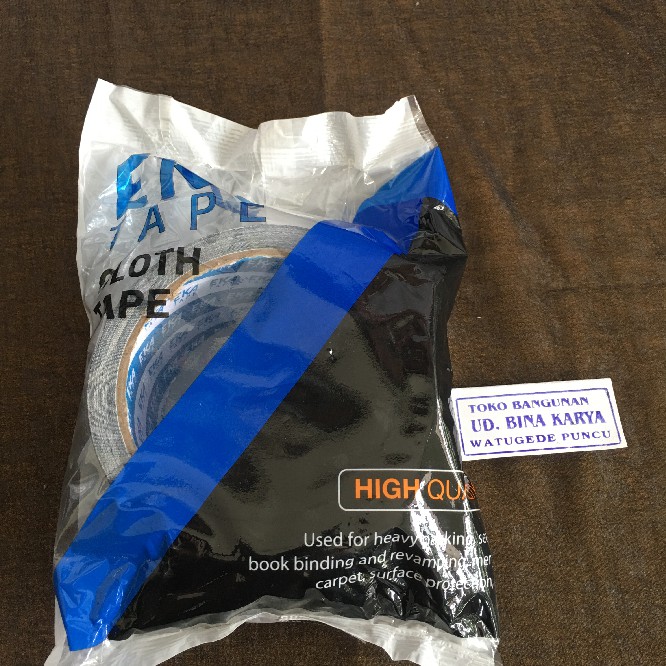 LAKBAN HITAM BESAR 2 Inch EKA TAPE CLOTH TAPE