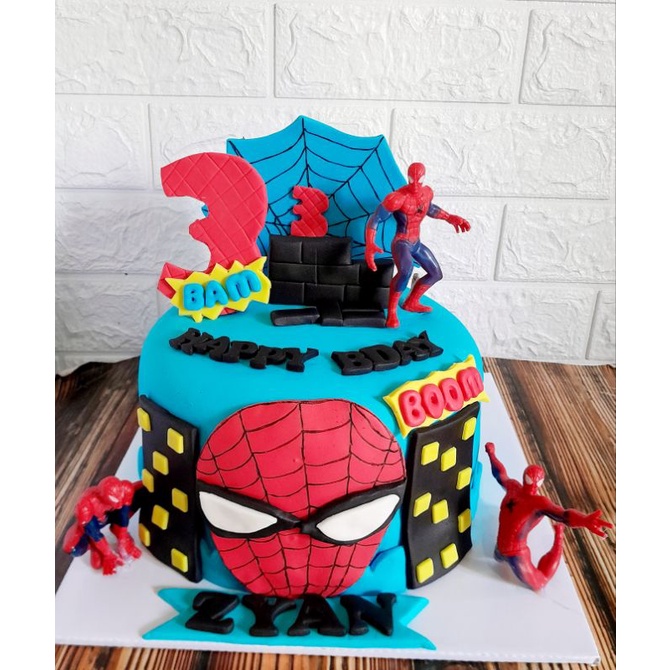 

Kue Ulang Tahun Spiderman (Butter 22cm)