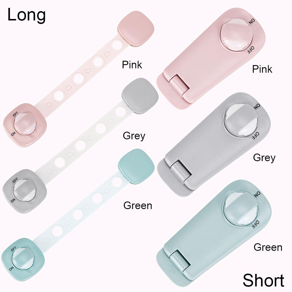 Suyo Grendel Pengaman Bayi Multi-Fungsi Anti Cubit Tangan Lemari Pintu Gesper Putar Switch