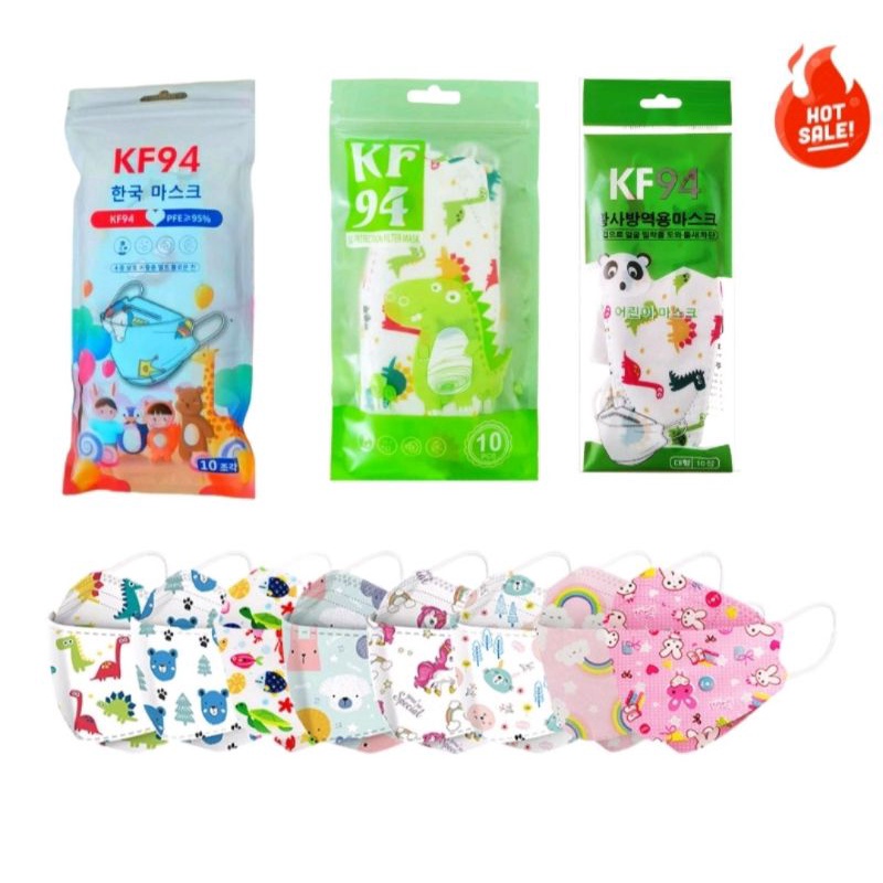 JG - MASKER ANAK MASKER EVO ANAK Masker Korea KF94 anak karakter KF94 anak warna