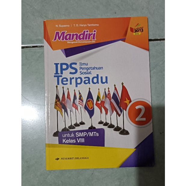 

preloved buku mandiri kls 8