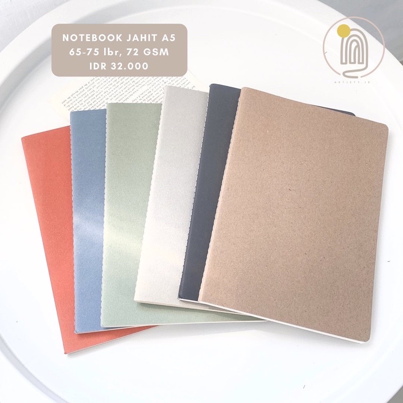 

[ARTISTY ID] Notebook Buku Jahit A5