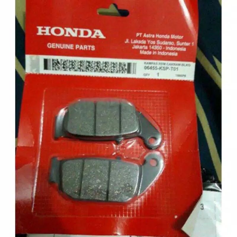 Dispad Belakang Honda Cbr150 k45 / Megapro