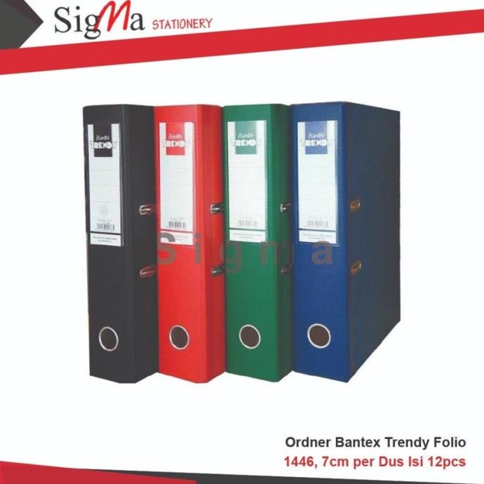 

Office & Stationery | Document Organizer | Ordner / Odner Bantex Trendy Folio 1446 7Cm F4 (Dus) | Best Seller