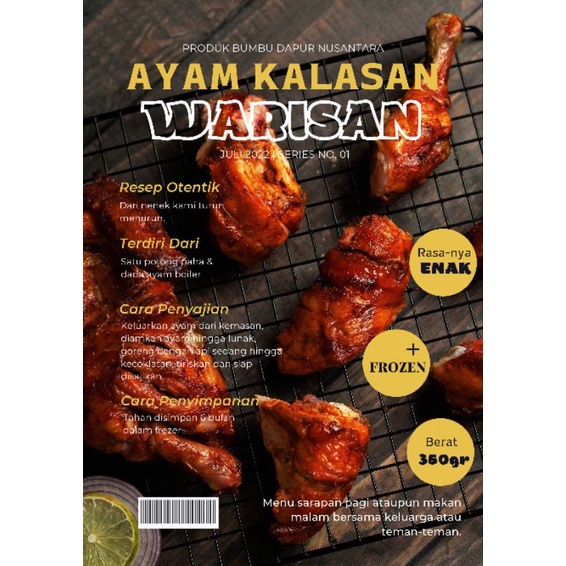 

AYAM GORENG KALASAN FROZEN (Couple)