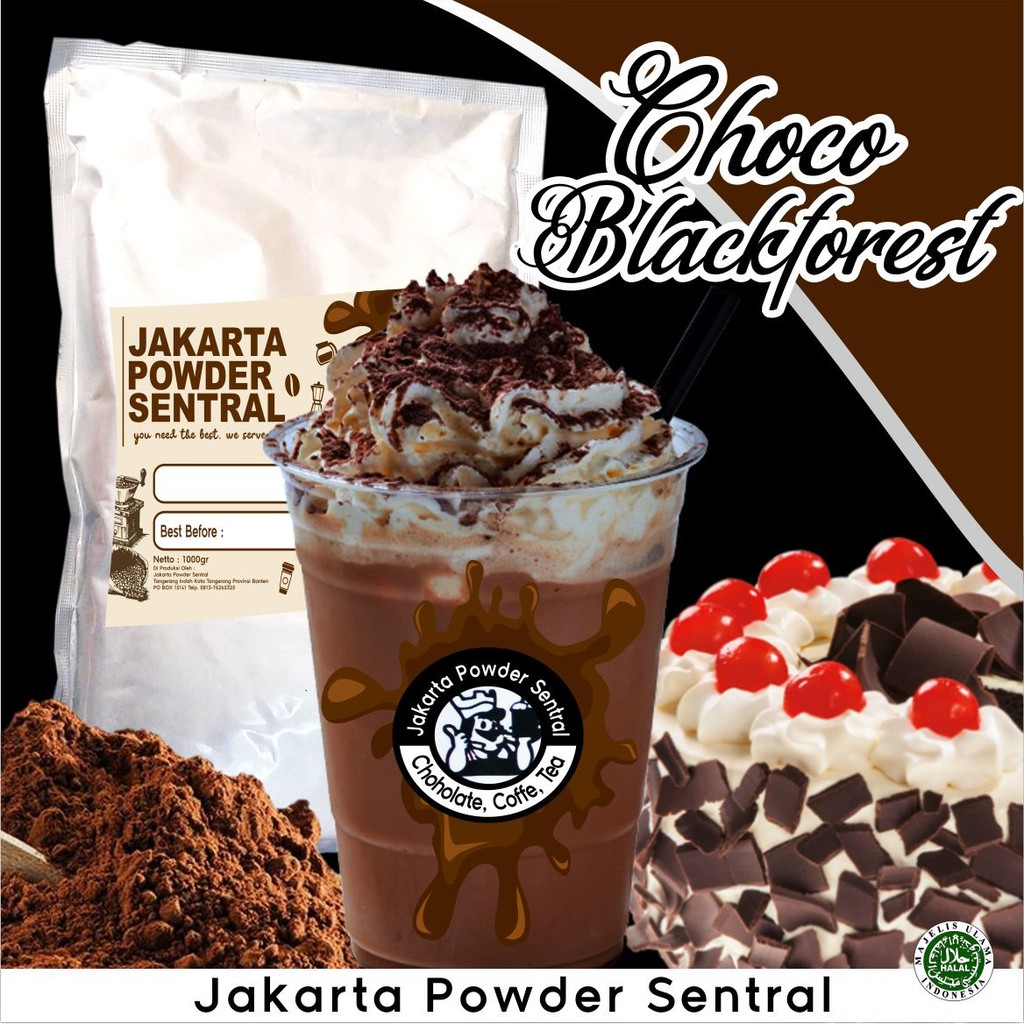 

BLACKFOREST POWDER DRINK BUBUK MINUMAN 1kg