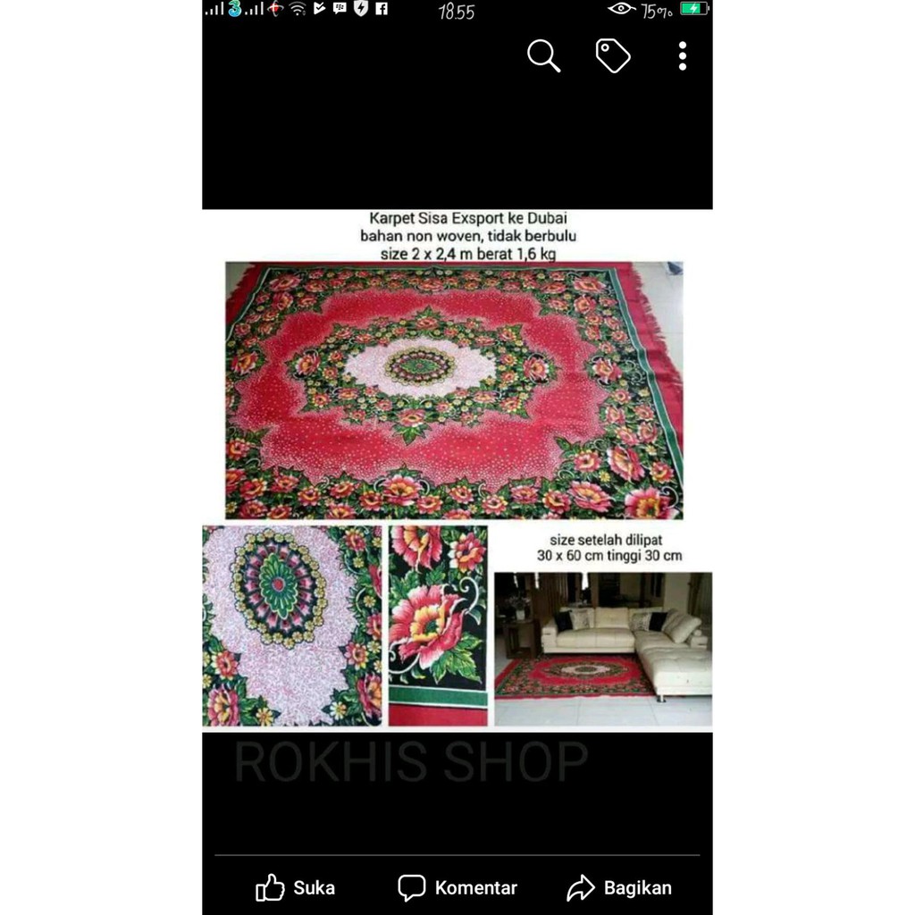 karpet permadani merk jaguar