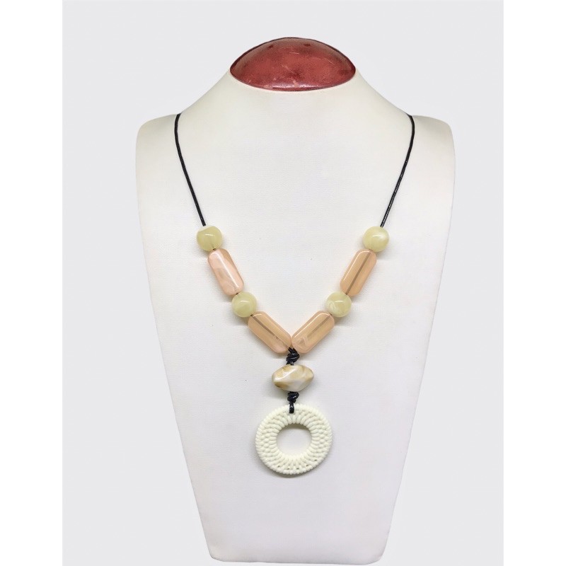 AKSESORIS WANITA KALUNG PANJANG / KALUNG HIJAB / KALUNG ETNIK / KALUNG BATU SINTETIS