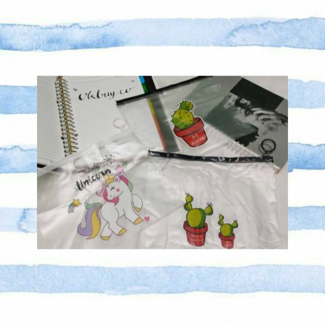 

OKBUY.CO | ZIPPER BAG TRANSPARANT / TEMPAT PENSIL