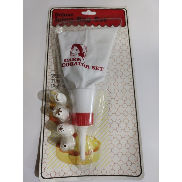 

Deluxe icing bag set,set dekorasi kue