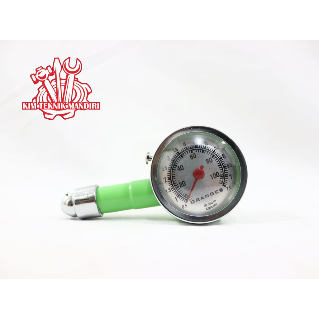 ORANGE 3860-81 DIAL TIRE GAUGE ALAT PENGUKUR TEKANAN ANGIN BAN BERKUALITAS
