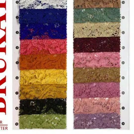 ▼ bahan brukat kain kebaya bahan brukat halus, ▲