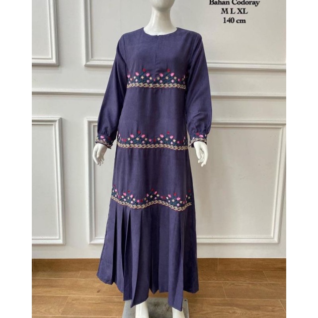 New model//Gamis bordir//Gamis codoray//BY:RIDD